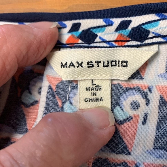 Max Studio Sleeveless Sumner Dress, Stretch, Wrinkle Free, Polyester & Spandex - Picture 6 of 16